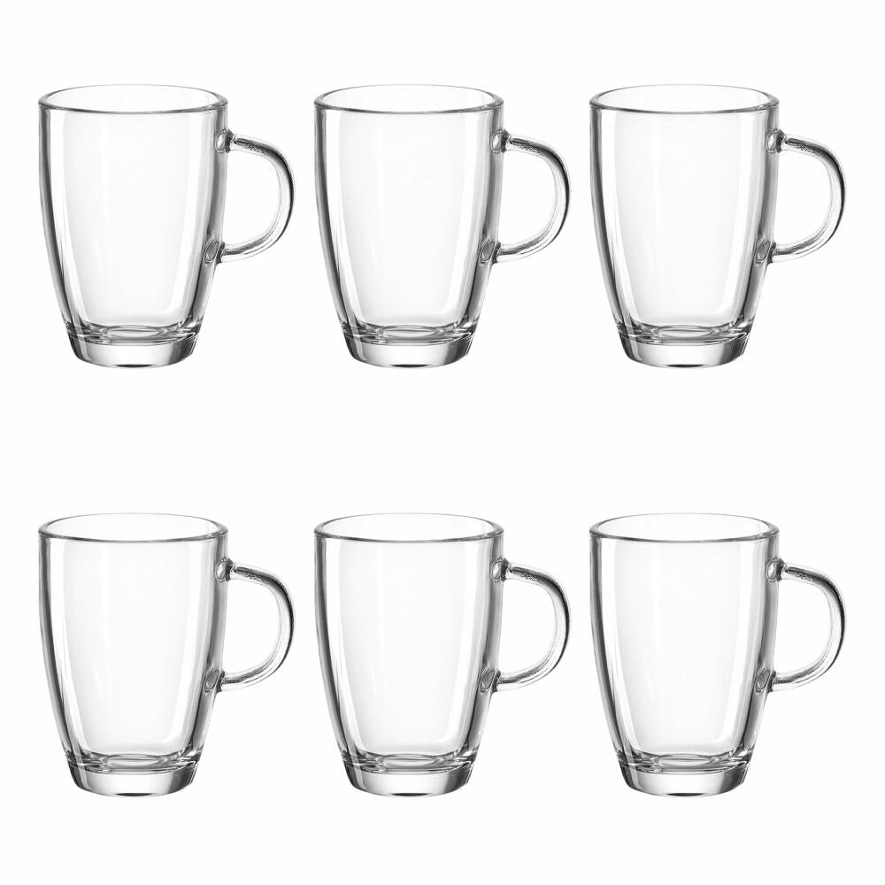 montana: :enjoy espresso cup, set of 6, espresso glass, coffee glass, espresso cup, glass cup, glass, 40 ml, 060993