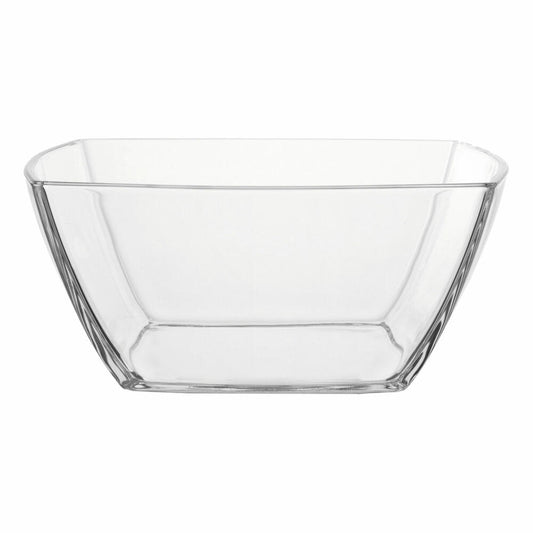 montana: :carré bowl, serving bowl, bowl, glass bowl, glass bowl, glass, Ø 24 cm, 085121