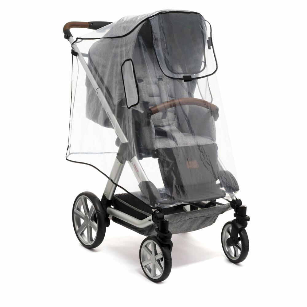 reer RainCover Active, Regenschutz, Regenverdeck, Regen Schutz, Regenhaube, für Buggys / Sportwagen / Kinderwagen, Universell, 70533