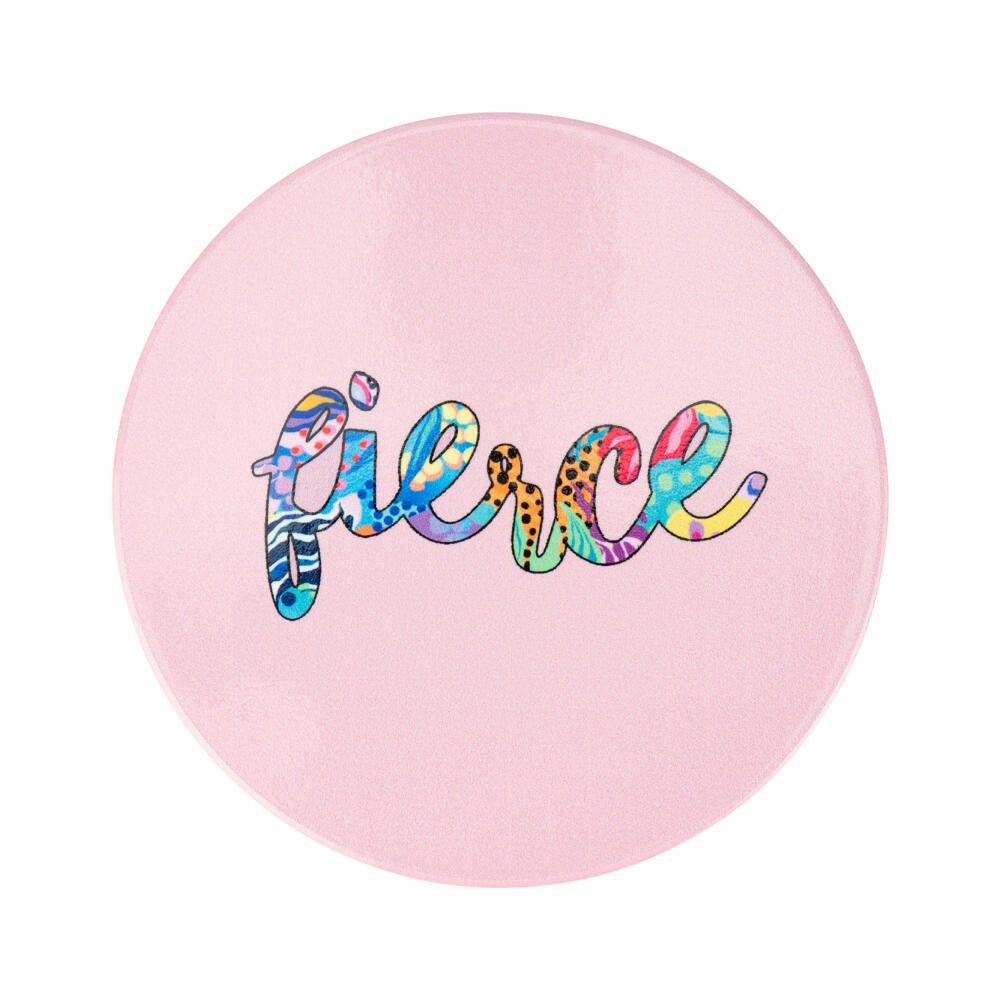 Maxwell & Williams BE FIERCE Keramikuntersetzer Fierce, Untersetzer, Keramik / Kork, 10 cm, DU0415
