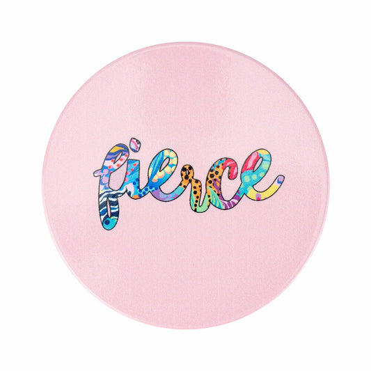Maxwell & Williams BE FIERCE Keramikuntersetzer Fierce, Untersetzer, Keramik / Kork, 10 cm, DU0415