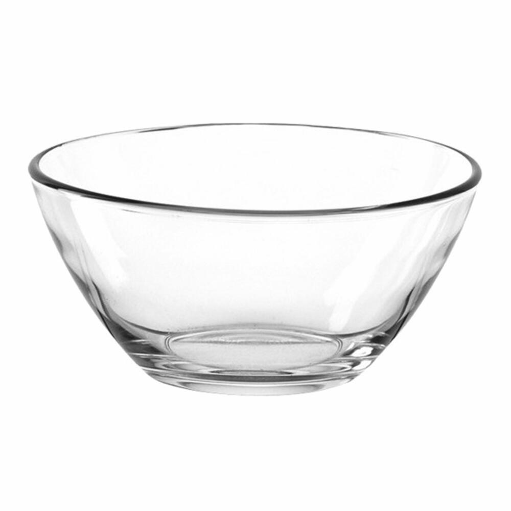 montana: :basic bowl, set of 6, dessert bowl, ice cream bowl, cereal bowl, glass bowl, glass, Ø 10 cm, 046094