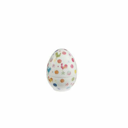 Goebel Egg Tin Height: 8 cm - Colorful Easter Time Fitz and Floyd Fitz Floyd Spring Collection Colorful Porcelain 51050181