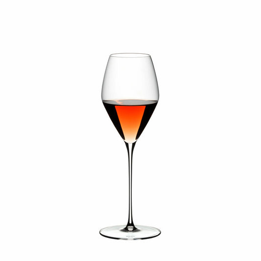 Riedel Veloce Rose, 2er Set, Roseweinglas, Weinglas, Rosewein Glas, Kristallglas, 347 ml, 6330/55