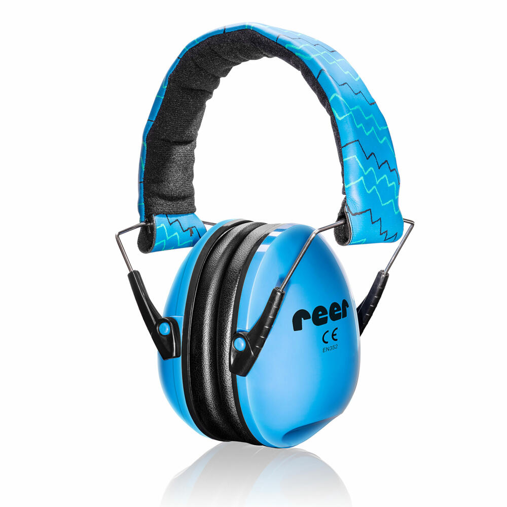 reer SilentGuard Kids earmuffs, hearing protection, ear protection, noise protection, children, blue, 53083