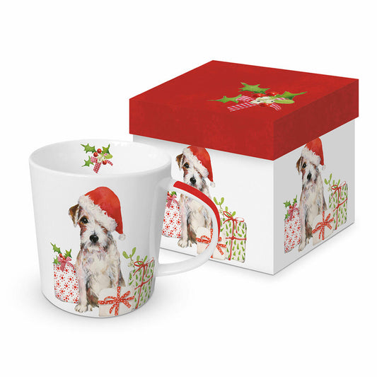 PPD Trend Mug Christmas Pup, in Geschenkbox, Tasse, Teetasse, Kaffee Becher, 350 ml, 603810