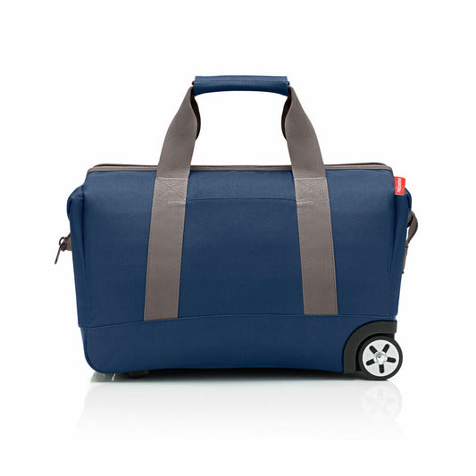 reisenthel allrounder trolley, Reisetasche, Rollkoffer, Koffer, Doktortasche, Polyestergewebe, Dark Blue, 30 L, MP4059