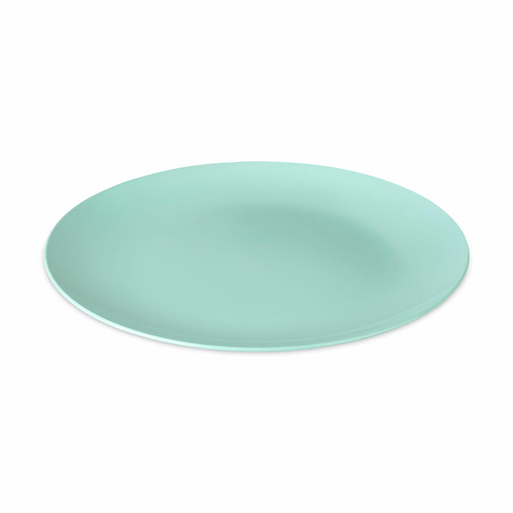 Koziol Teller Nora Plate S, Dessertteller, Kunststoff, Sweet Green, 21 cm, 8065721