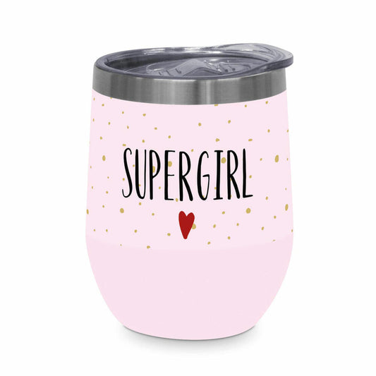 PPD Supergirl Thermo Mug, thermo mug, coffee to go, insulated mug, insulated mug, 350 ml, 441301