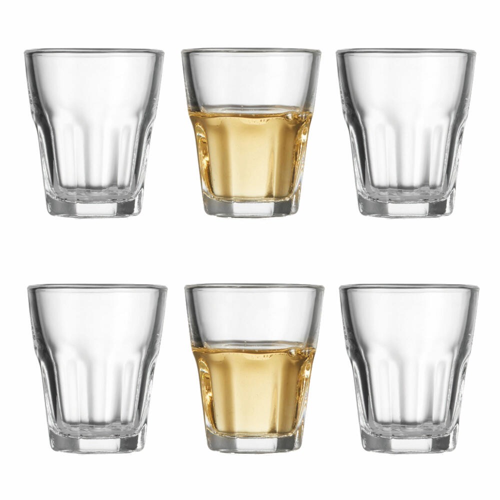 montana: :skip Stamper, set of 6, shot glass, shot glass, pinnchen, shot, glass, 30 ml, 057391