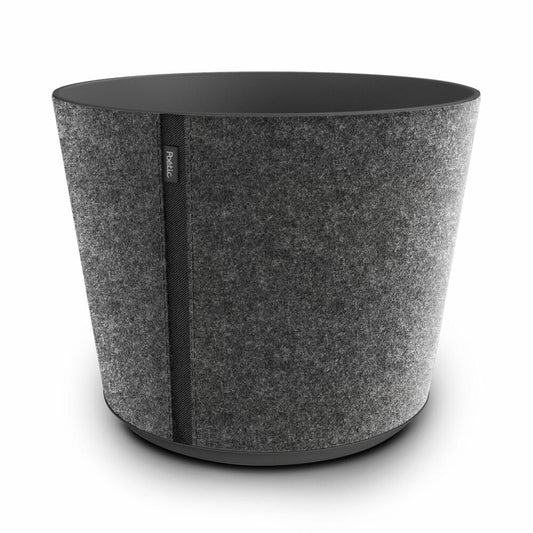 Poétic Casa Sleeve Round, Flowerpot, Flower Pot, Flower Pot, Planter, Plastic / Felt, Slate / Grey, Ø 26.2 cm, PCSL25SLA