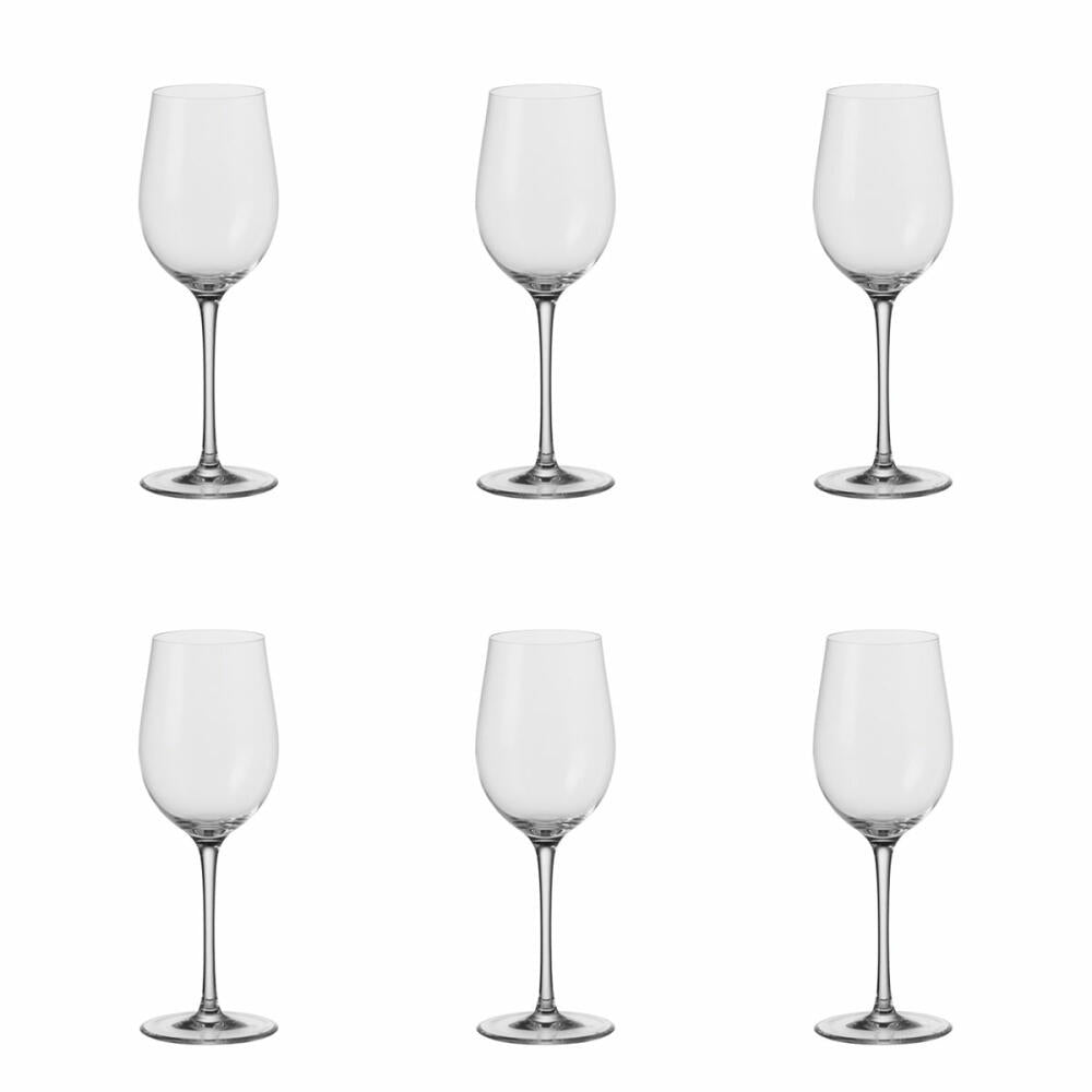 Leonardo Ciao+ Weißweinglas 6er Set, Weinglas, Wein Glas, Extrem Stoßfest, 310 ml, 19845