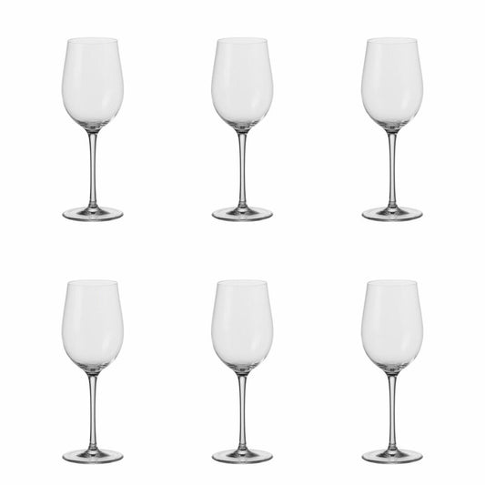 Leonardo Ciao+ Weißweinglas 6er Set, Weinglas, Wein Glas, Extrem Stoßfest, 310 ml, 19845