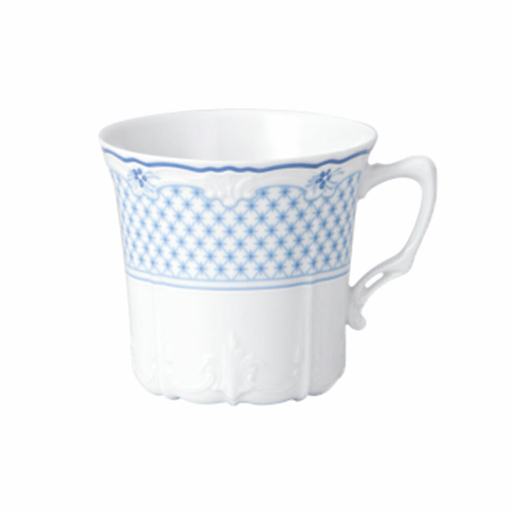 Hutschenreuther Baronesse coffee cup, cocoa cup, upper cup, Estelle, porcelain, 200 ml, 14742