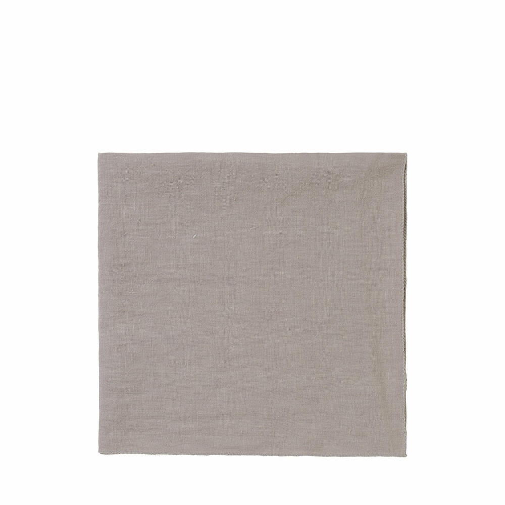 blomus LINEO linen napkin, fabric napkin, linen, fungi, W 42 cm, D 42 cm, 63729