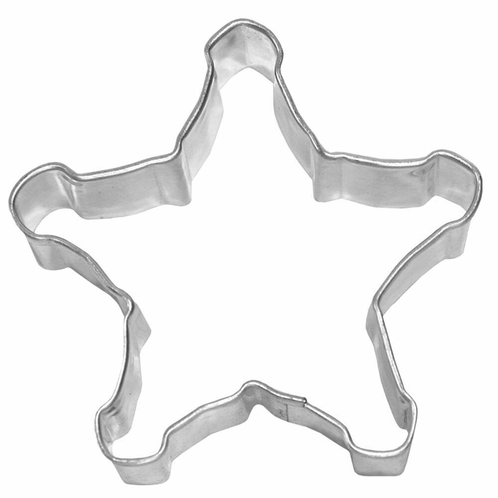 Birkmann cookie cutter ice crystal, cookie cutter, cookie shape, biscuit, cookie, tinplate, 6 cm, 100138