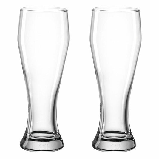 montana: :basic Weizenbierglas, 2er Set, Weizen Bierglas, Weizenglas, Weizenbier, Bier Glas, 400 ml, 075038