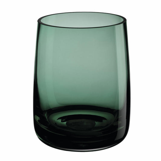 ASA Selection Vasen-Windlicht Ajana, Dekovase, Kerzenhalter, Glas, Grün, 18 cm, 88022009