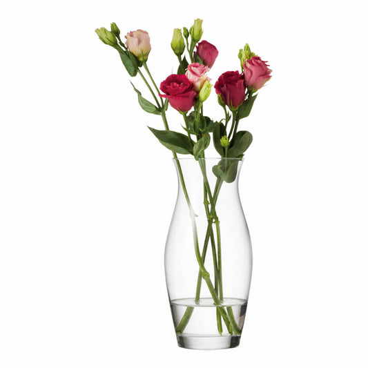 montana: :flower vase, set of 6, flower vase, decorative vase, glass vase, flowers, glass, H 19 cm, 063522