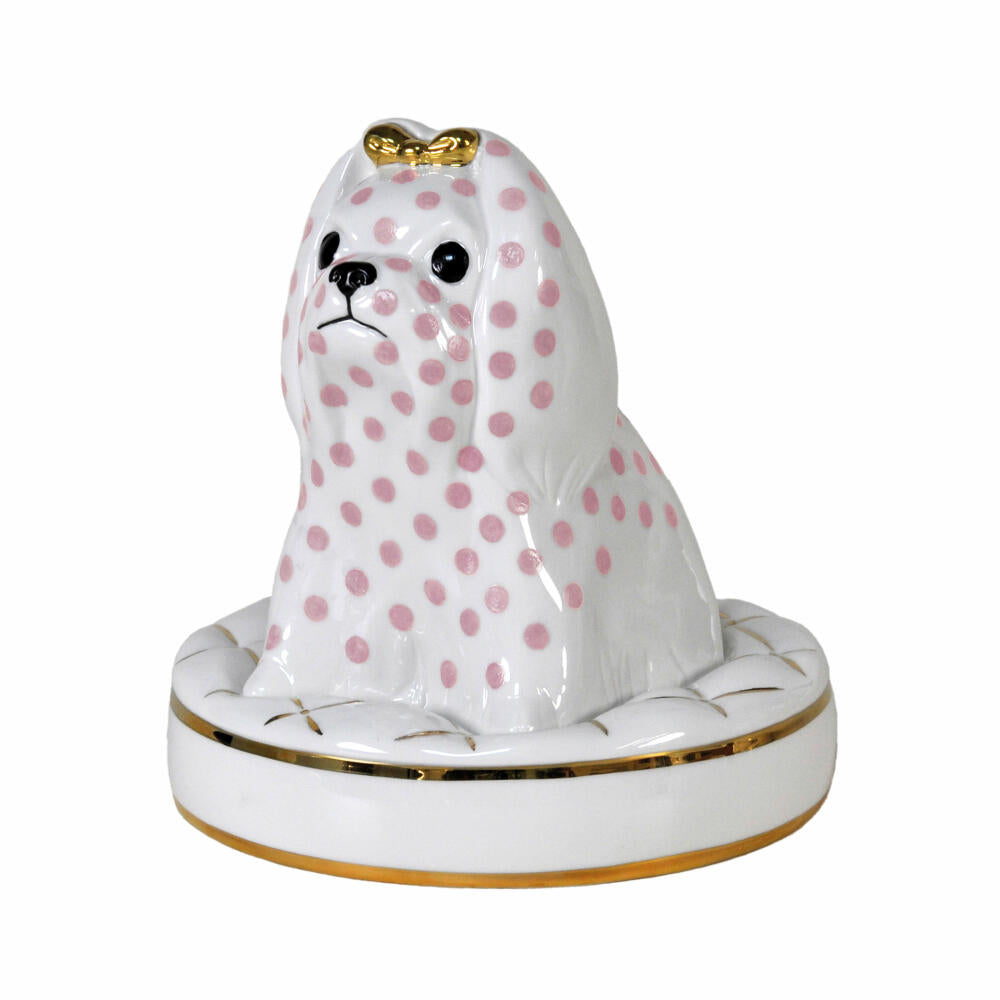 Goebel Special Dogs Malteser Chiceria, Uta Koloczek, dog, figurine, decoration, porcelain, 25050196