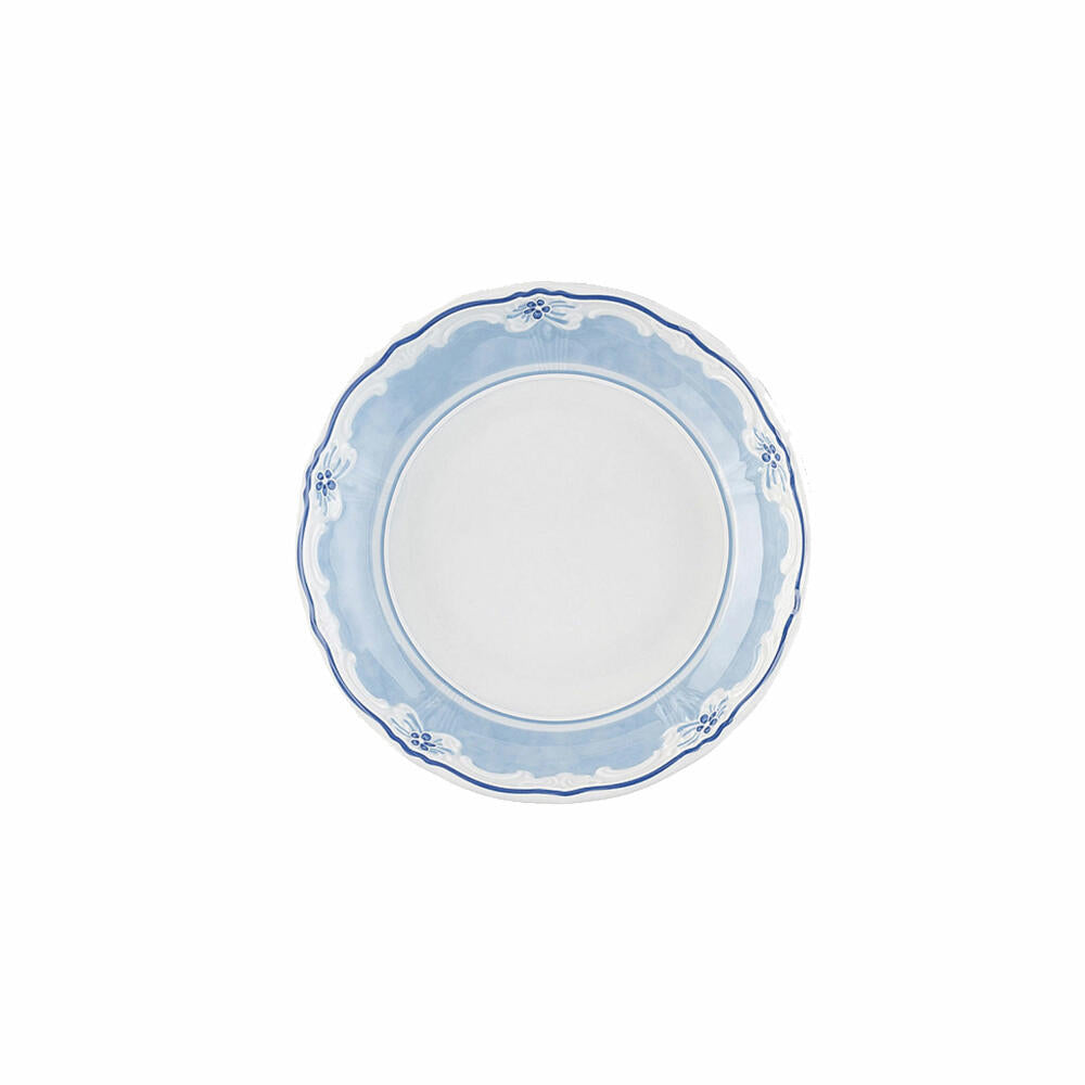 Hutschenreuther Baronesse bowl flat, bowl, porcelain, Estelle Blue, 11 cm, 02033-721226-15753