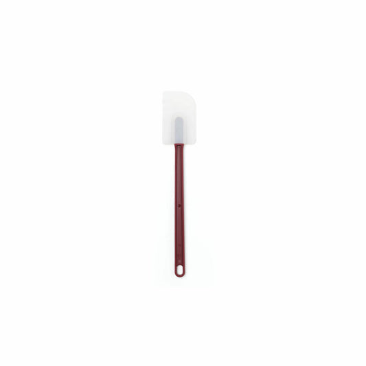 Comas dough scraper Silicona, kitchen spatula, silicone, plastic, red, white, 40 cm, 8489