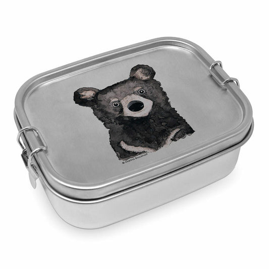 PPD Bear Steel Lunch Box, Brotdose, Lunchbox, Vesperdose, Edelstahl, 900 ml, 604211