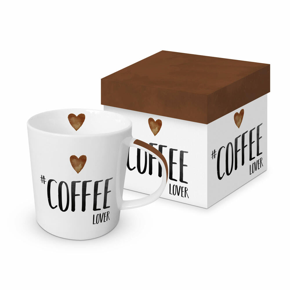 PPD Trend Mug Coffee Lover, in Geschenkbox, Tasse, Teetasse, Kaffee Becher, 350 ml, 603577