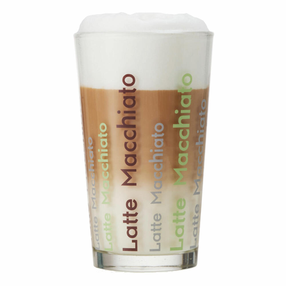 montana: :simply Latte Macchiato mug, coffee mug, coffee cup, coffee glass, glass mug, glass, 220 ml, 060999