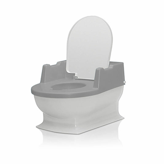 reer SitzFritz Mini-Toilet, Children's Toilets, Potty, Toilet Trainer, Children's Toilet, Learning Potty, White / Grey, 44221