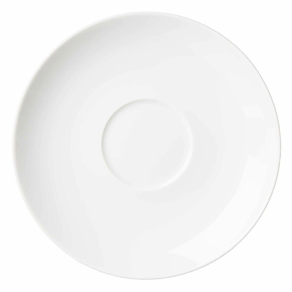 Ritzenhoff &amp; Breker Bianco Cappucino Saucer, Under Cup, Tableware, Porcelain, White, 16 cm, 78800