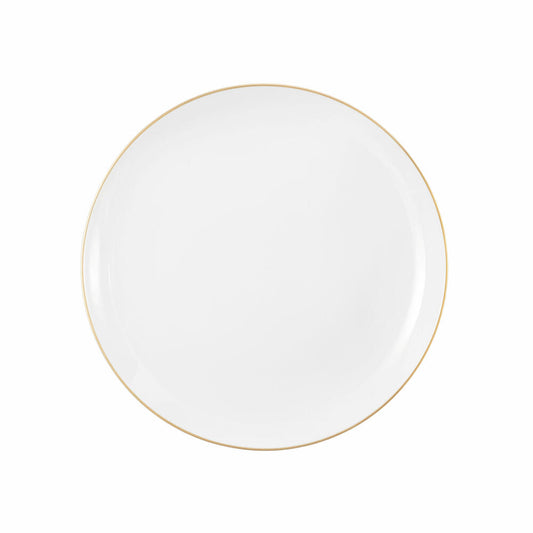 Seltmann Weiden Liberty breakfast plate, plate, cake plate, porcelain, gold rim, Ø 22.7 cm, 001.765031