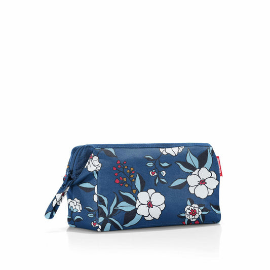 reisenthel travelcosmetic, beauty case, toiletry bag, cosmetic bag, Garden Blue, 4 L, WC4104