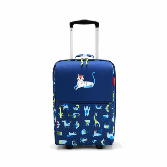 reisenthel trolley XS kids, Reisetrolley, Reisekoffer, Kinderkoffer, Koffer, Polyestergewebe, ABC Friends Blue, 19 L, IL4066