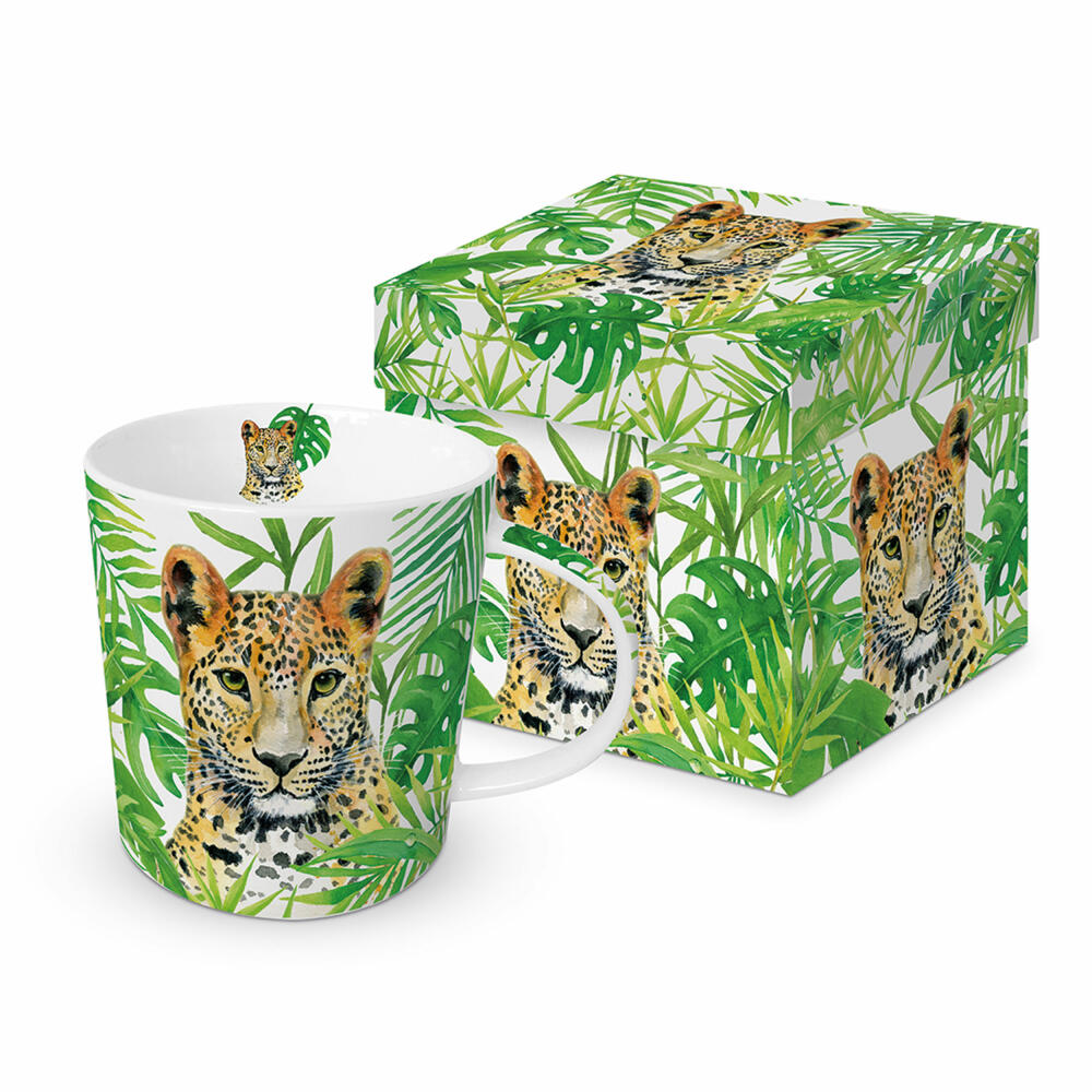 PPD Trend Mug Leopard, in Geschenkbox, Tasse, Teetasse, Kaffee Becher, 350 ml, 603967