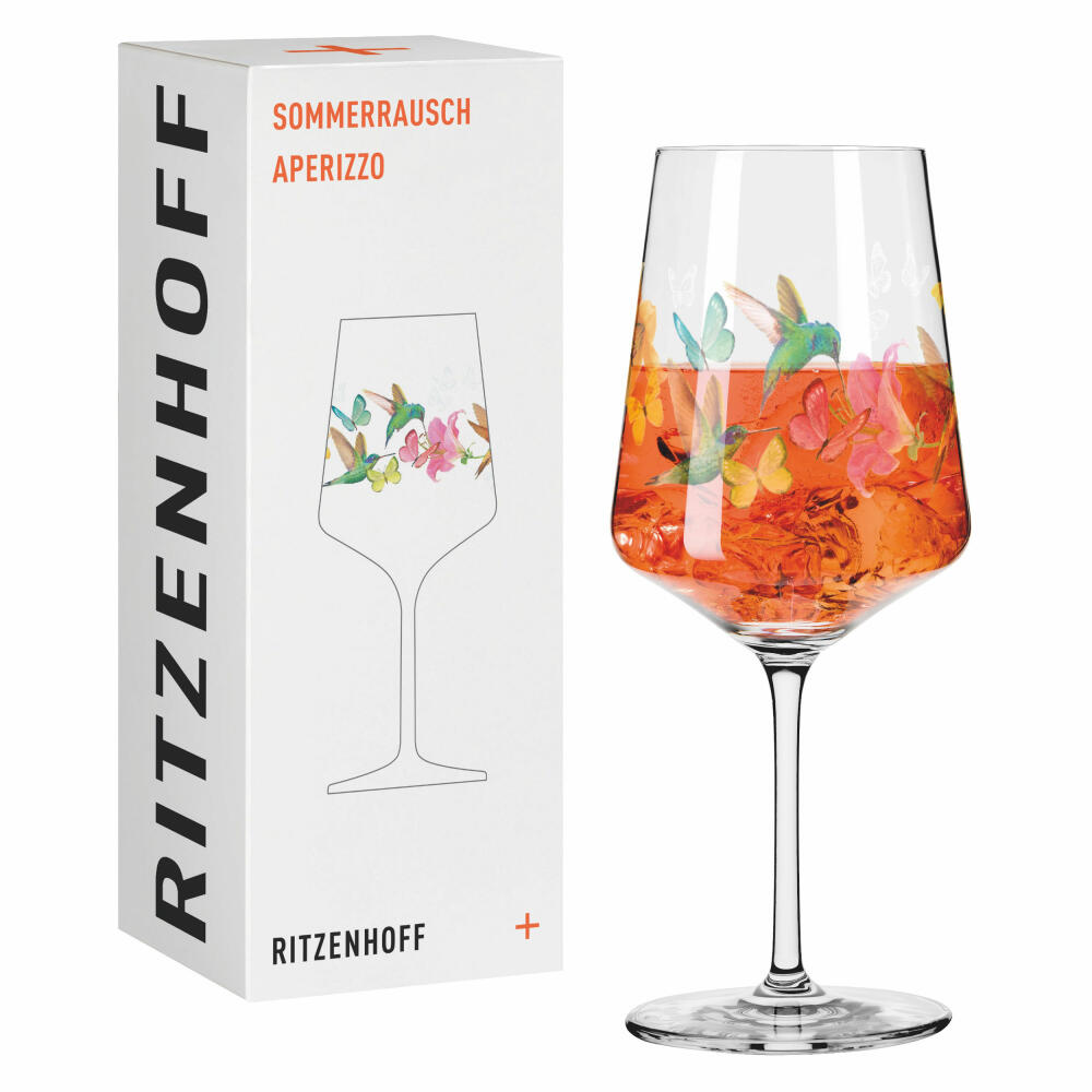 Ritzenhoff Sommerrausch aperitif glass 012, August Loibner, crystal glass, 544 ml, 2841012