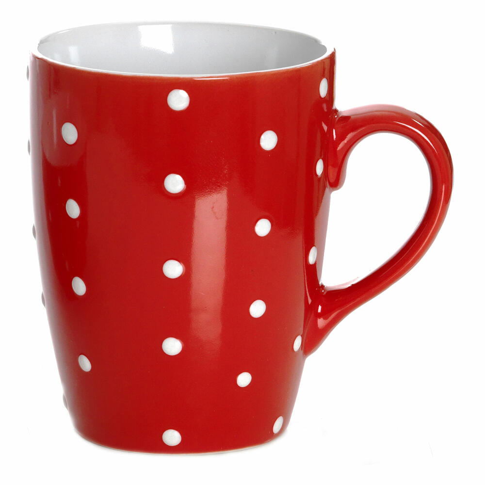 Ritzenhoff & Breker Pinto Kaffeebecher, Tasse, Kaffeebecher, Teetasse, Keramik, Rot, 739060