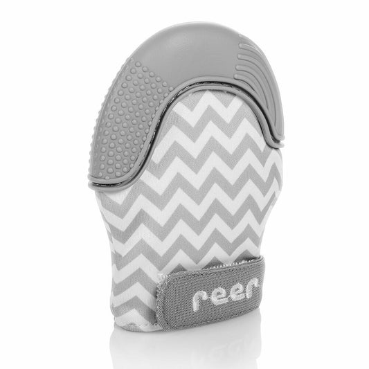 reer teething mitten, teething ring, teething aid, teething pain relief, mitten, 79231