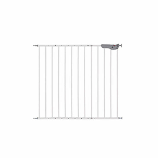 reer S-Gate screw gate, door gate, stair gate, stair safety gate, safety gate, Active-Lock, for screwing, metal, width 73 - 110 cm, 46115