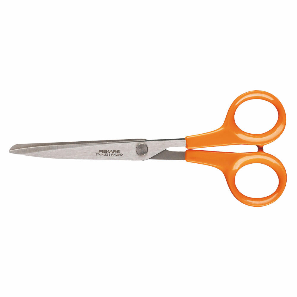 Fiskars Classic Papierschere, Schere, Papierschneideschere, Küchenhelfer, Edelstahl, 17 cm, 1000816