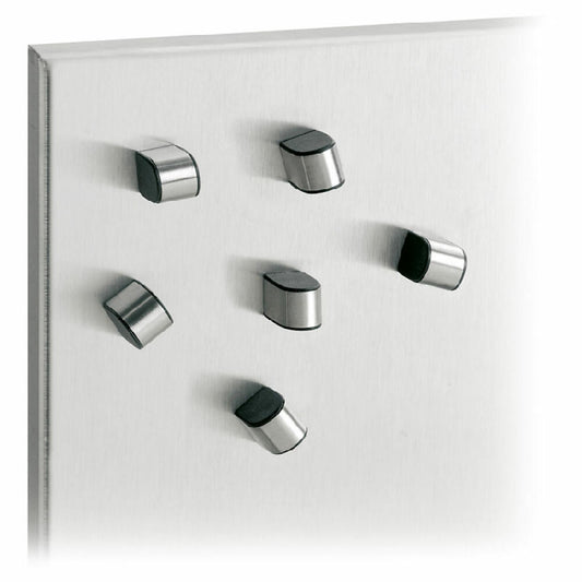Blomus Magnet-Set Tewo, Edelstahl / Kunststoff, 6er Pack, 66673
