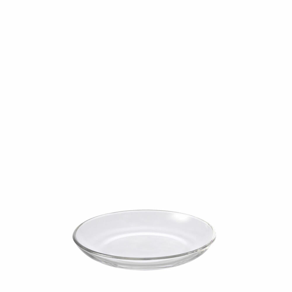 Leonardo Active Teller 6er Set, Glasteller, Kuchenteller, Glasplatte, Glas, D 17 cm, 20695