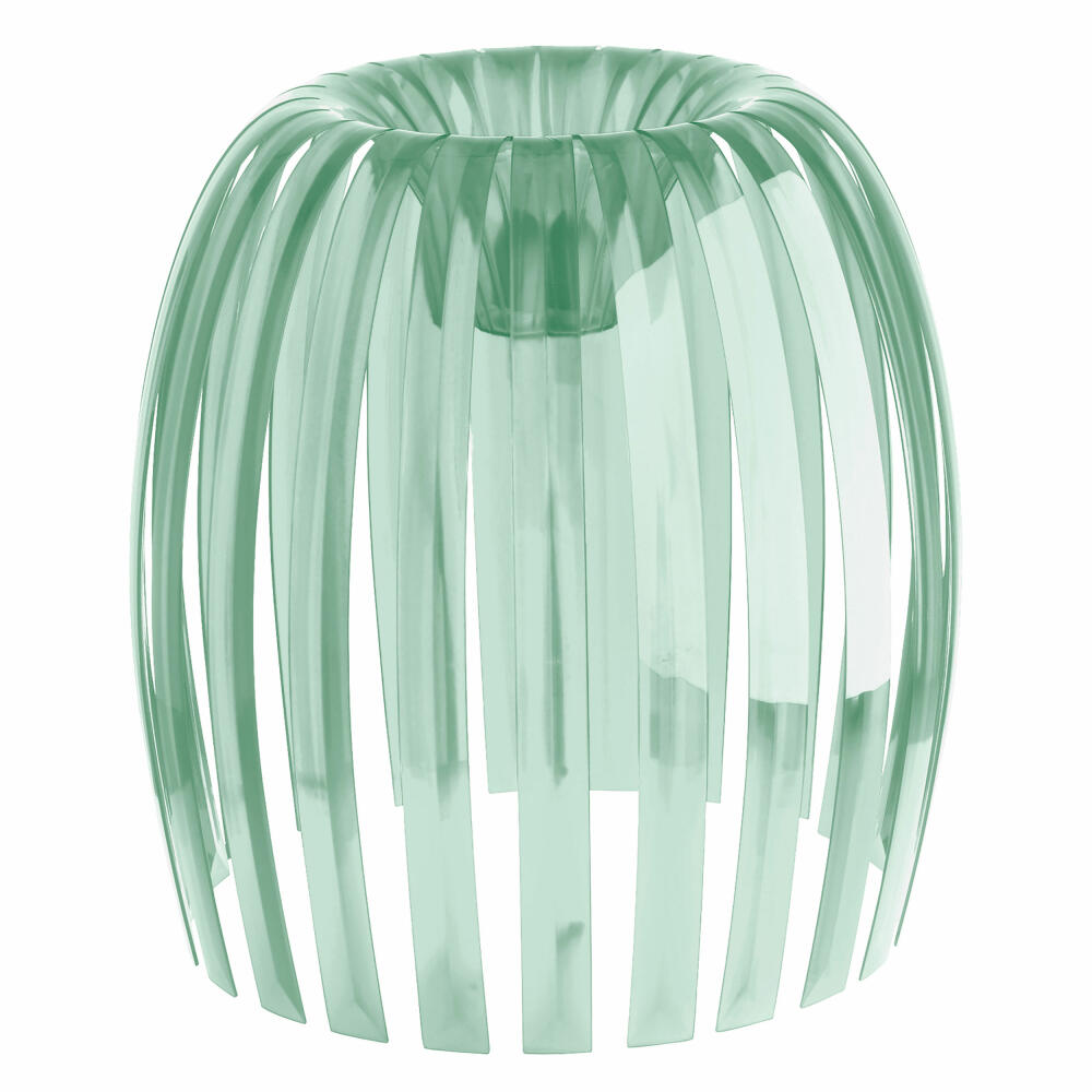 Koziol Josephine XL Lampenschirm, Decke, Leuchte, Lampe, Kunststoff, Transparent Eucalyptus Green, 48 cm, 1934656