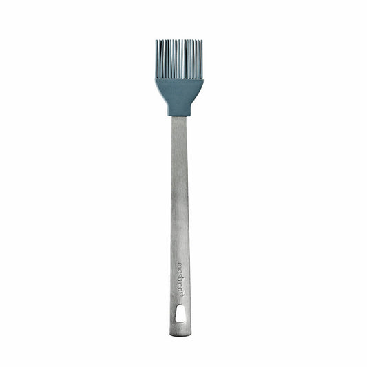 Mastrad Küchenpinsel, Marinierpinsel, Backpinsel, Silikon, Edelstahl, Grau, 26 cm, F13014