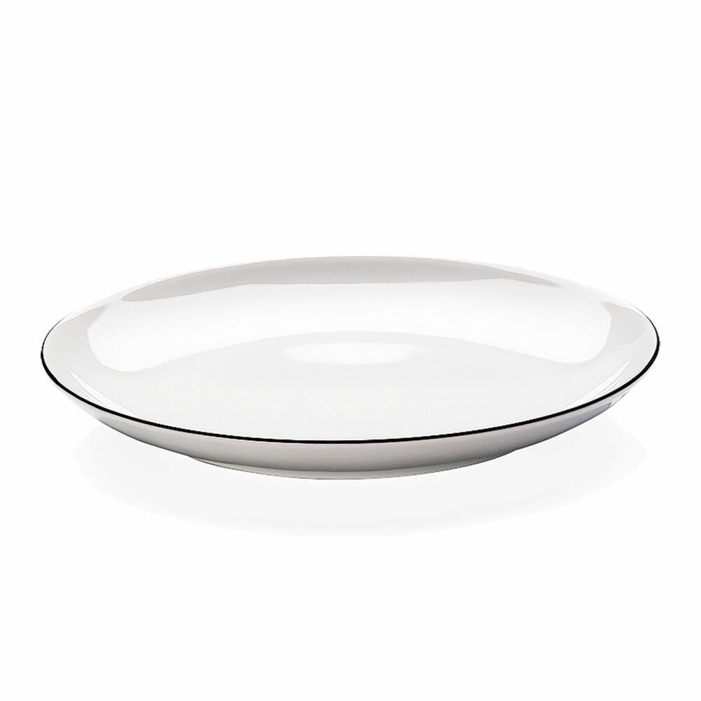 Arzberg Cucina-Basic breakfast plate, plate, porcelain, Colori Black, 20 cm, 42100-671167-10220