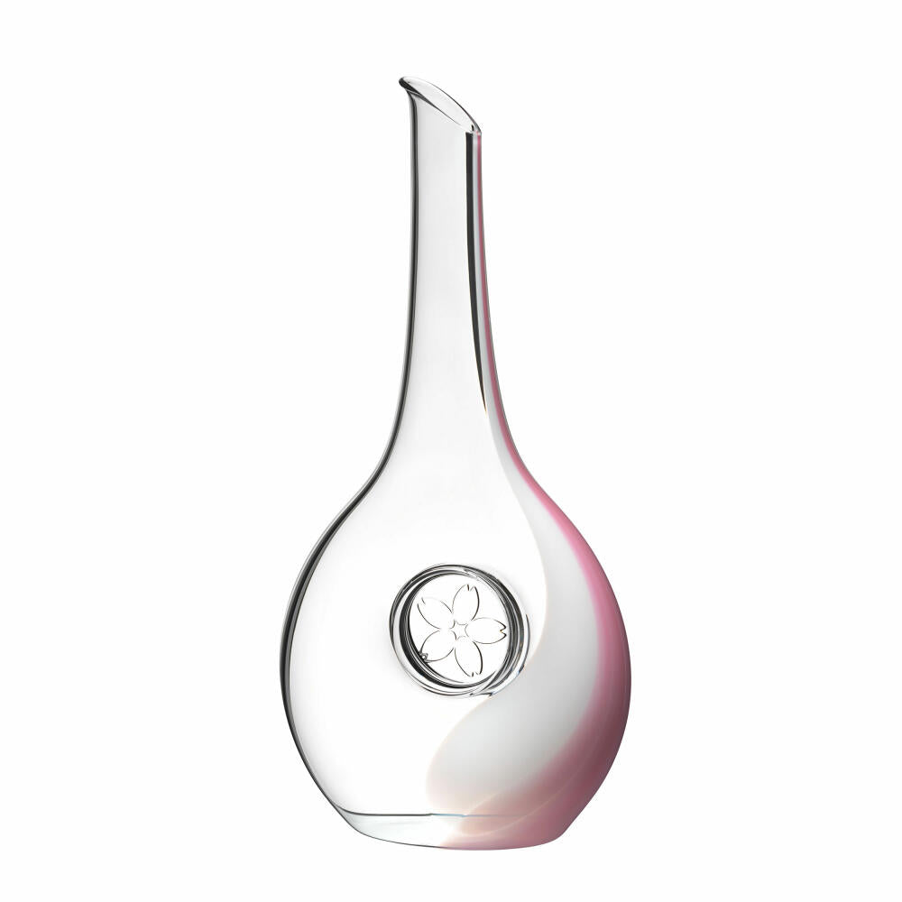 Riedel Dekanter Sakura, Dekantierkaraffe, Kristallglas, Weiß, Pink, 1.21 L, 2021/55