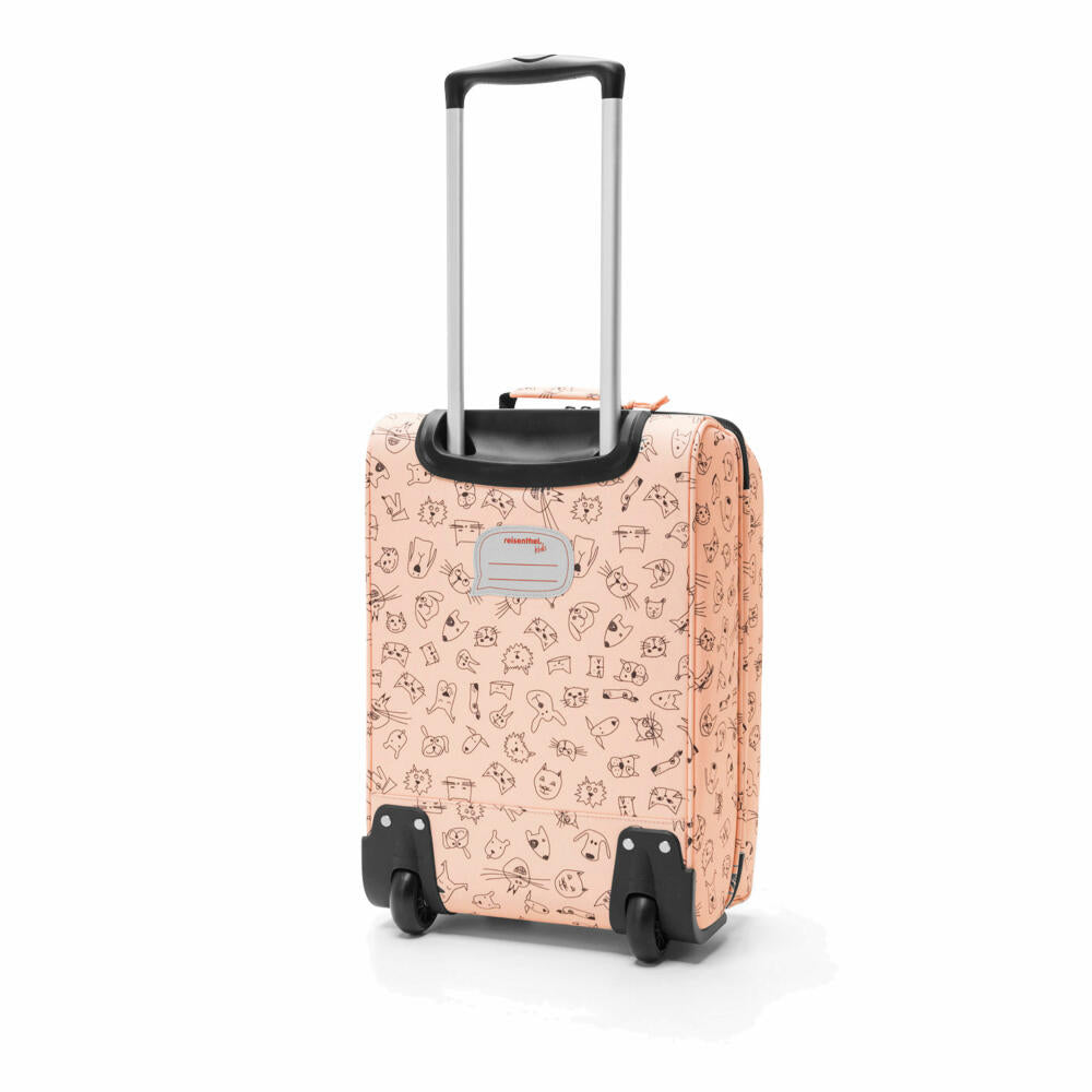 reisenthel trolley xs kids, travel bag, travel suitcase, travel suitcase, bag, cats and dogs rose, IL3064