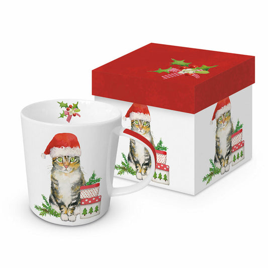 PPD Christmas Kitty Trend Mug, in gift box, cup, tea cup, coffee mug, 350 ml, 604155