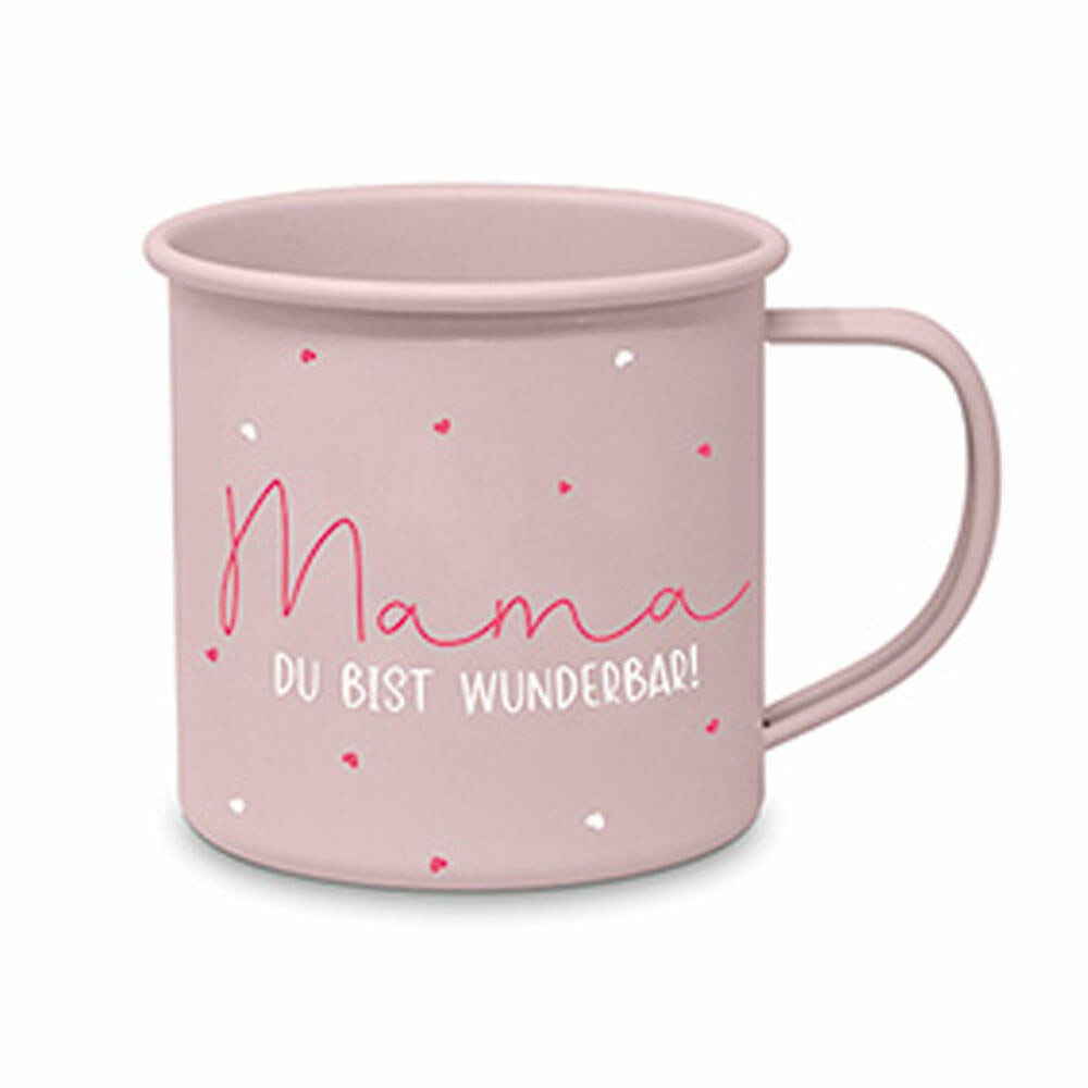 PPD Mama Metal Mug D@H, Henkelbecher, Kaffeebecher, Becher, Tasse, Metall, 350 ml, 581102073