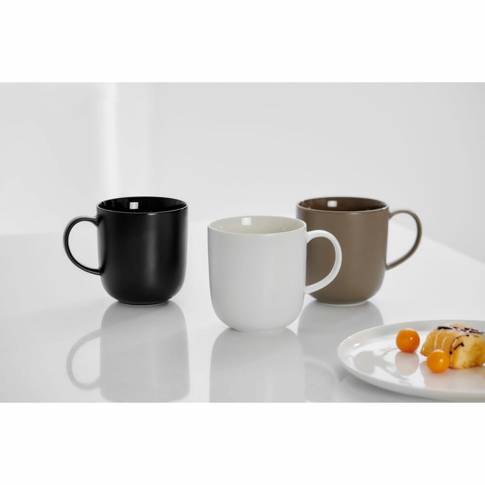 Ritzenhoff &amp; Breker Mug Sonora, with handle, mug, coffee mug, cup, porcelain, beige, 400 ml, 412475